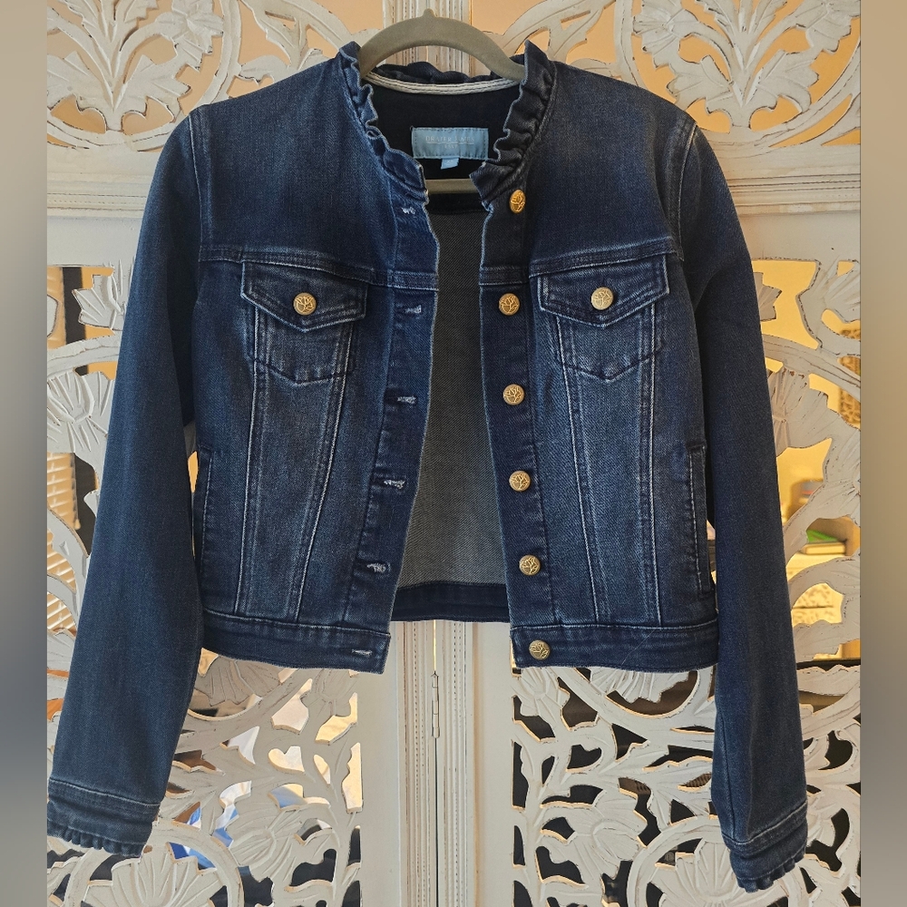 Draper James Dark Blue Jean Jacket